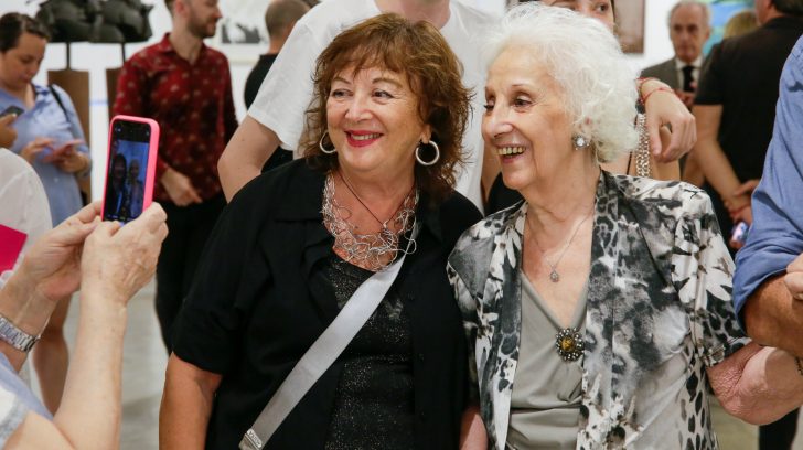 Diana Saiegh y Estela de Carlotto