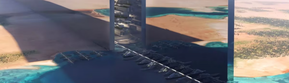 La ciudad del futuro: revelan nuevas imágenes de The Line, la construcción más grande del mundo
