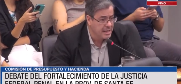 Presupuesto y Hacienda avaló el proyecto que busca fortalecer la Justicia Penal Federal en Santa Fe