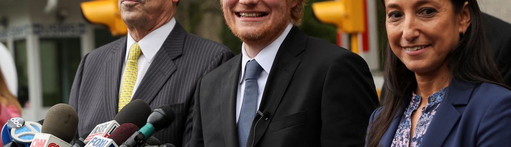 Ed Sheeran fue absuelto en el caso en el que se lo acusaba de plagiar una canción de Marvin Gaye