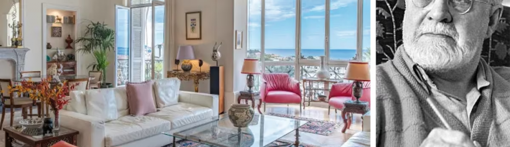 En la Riviera francesa: se vende el icónico departamento y estudio de Henri Matisse con vista al Mediterráneo