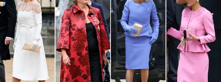 La alfombra real más impactante: todos los looks de la coronación de Carlos III