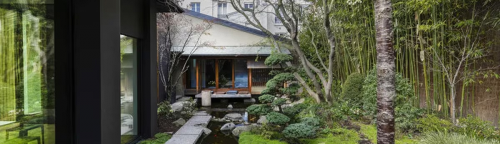 Se vende la casa de Kenzo: un oasis estilo zen de auténtica arquitectura japonesa en el corazón de París