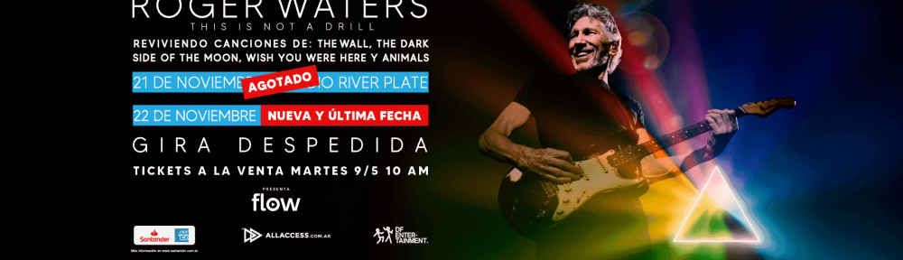 Roger Waters agotó su primera función y ya es récord: es el artista con más shows en River de toda la historia