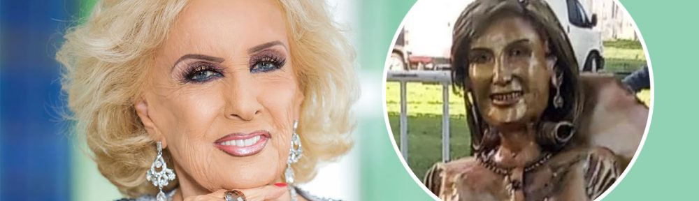 Mirtha Legrand le pidió al intendente de Villa Cañás que arregle su estatua: «Ni los dientes son míos»