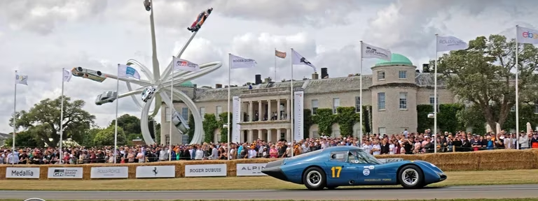 Orgullo argentino: el Huayra de los años 60 declarado como nuevo auto favorito en Goodwood