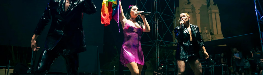 Miranda! brilló en el cierre de la fiesta del Orgullo en Madrid con Lali Espósito como invitada