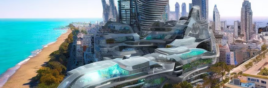 Según la inteligencia artificial: cuál es la ciudad que se verá así en el año 2050