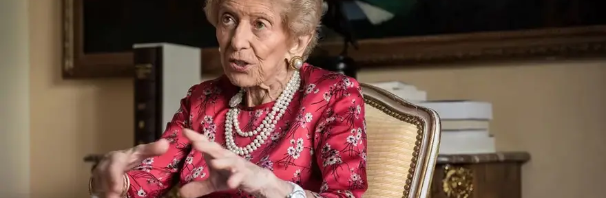 A los 94 años, murió Hélène Carrère d’Encausse, la primera mujer que ocupó el cargo de “secretario perpetuo” de la Academia Francesa