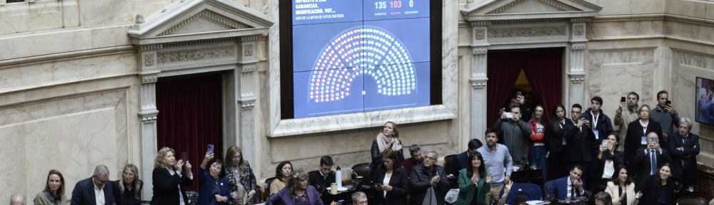 Diputados dio media sanción al proyecto que quita el impuesto a las Ganancias a más de 800 mil trabajadores