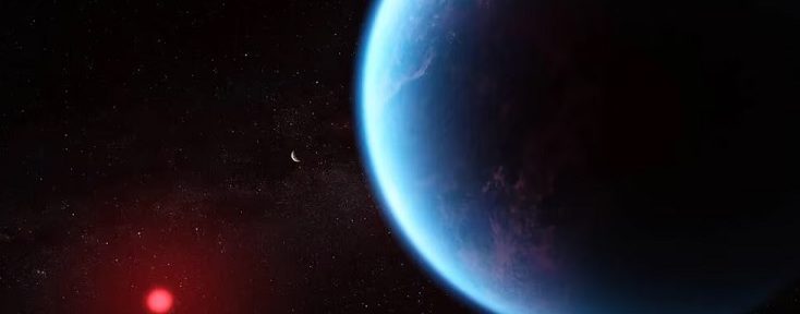 El telescopio James Webb descubrió un exoplaneta con potenciales signos de vida