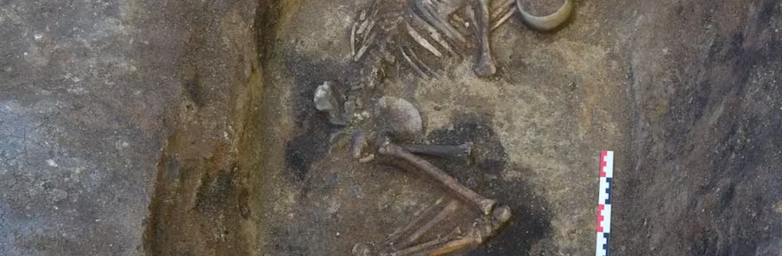 Hallazgo arqueológico: encontraron a una familia entera de la edad de Bronce