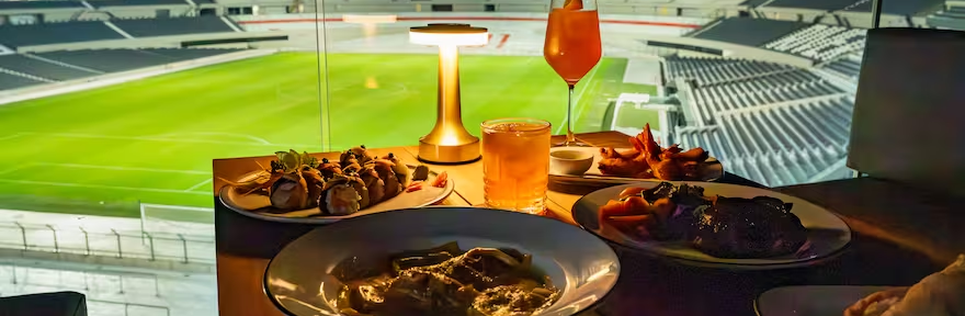 Comer en la cancha: los clubes se suben a la ola gourmet