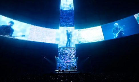 Así fue el impactante concierto de U2 que inauguró ‘The Sphere’, el gigantesco y futurista estadio de Las Vegas