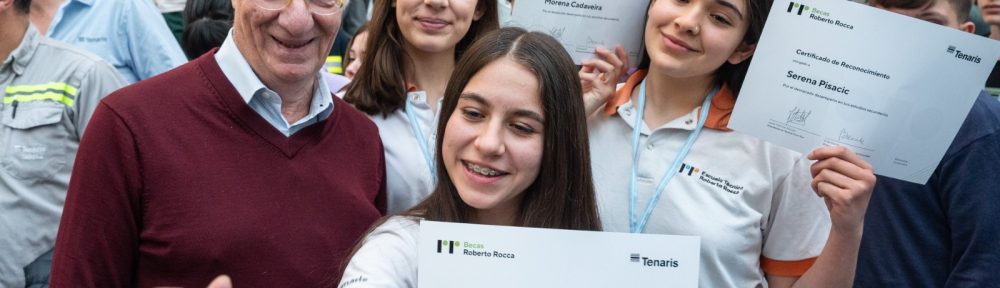 Becas Roberto Rocca: El Grupo Techint entregó 1300 becas a estudiantes destacados de escuelas secundarias y universidades﻿