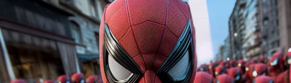 La multitudinaria convocatoria de “Spidermans” en el Obelisco consiguió batir un récord Guinnes