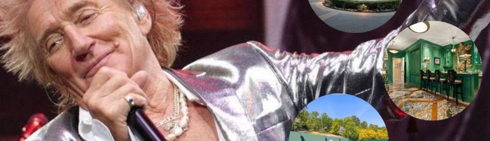 La impactante mansión que Rod Stewart puso en venta en Los Ángeles: pide 70 millones de dólares