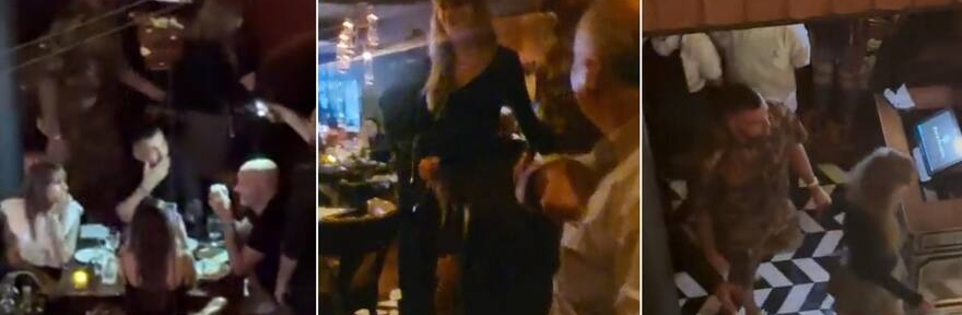 Taylor Swift fue a cenar a un restaurante en Buenos Aires con su novio y desató la locura de sus seguidores