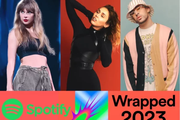 Taylor Swift, Bad Bunny y Miley Cyrus encabezan las listas de Spotify en 2023