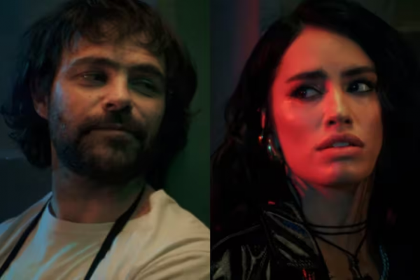 Lali y Peter Lanzani volvieron a trabajar juntos e hicieron un guiño a una de las series del momento