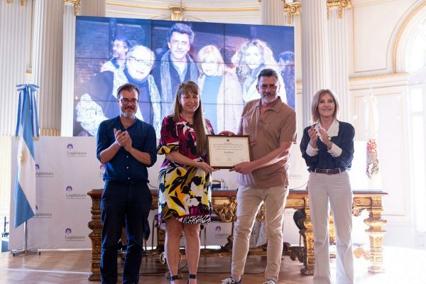 Javier Daulte fue distinguido como Personalidad Destacada de la Cultura de la Ciudad de Buenos Aires