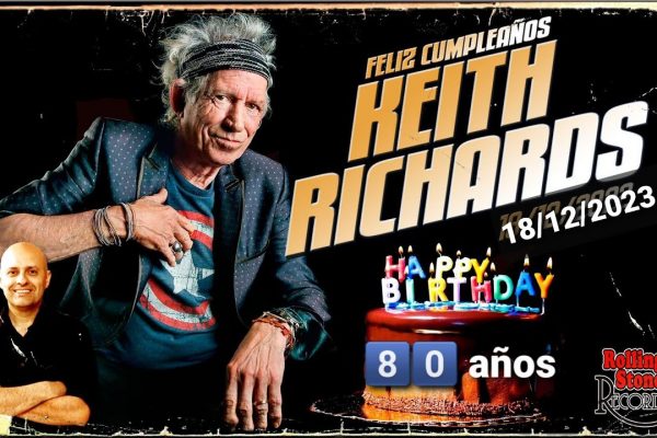 Keith Richards: hace 80 años, el rock and roll adquiría forma humana