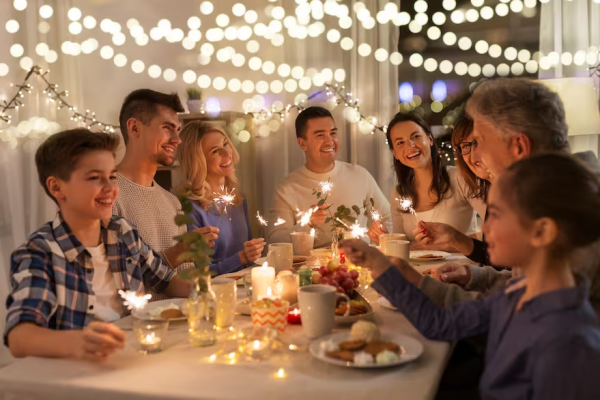 Cómo decorar la mesa para Año Nuevo