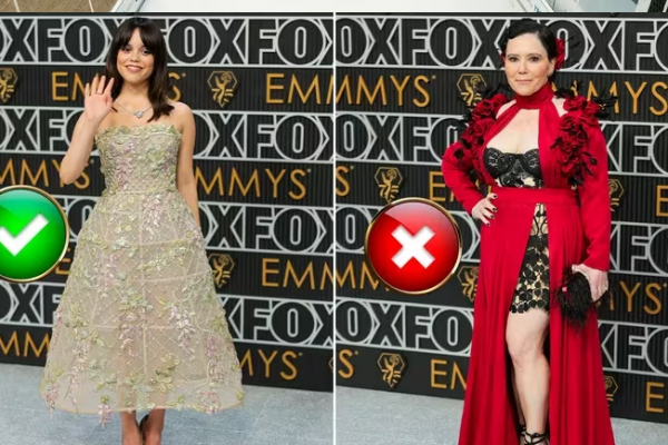 Premios Emmys 2024: quiénes fueron los mejor y peor vestidos de la alfombra roja