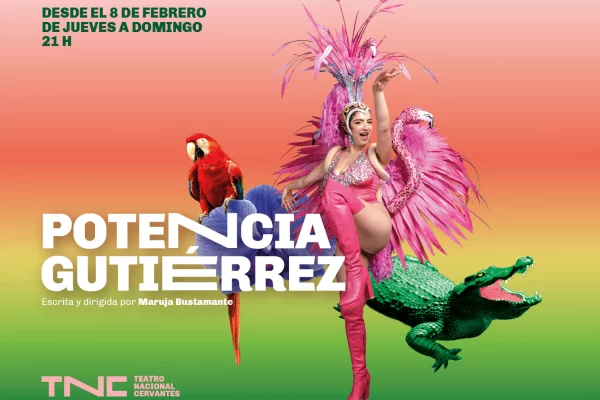 «Potencia Gutiérrez» en el Teatro Nacional Cervantes
