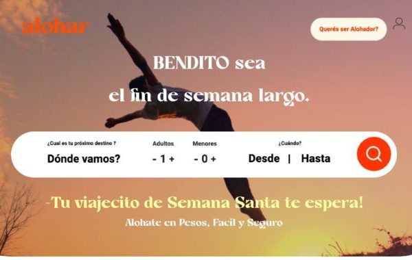 Semana Santa: Con las cuotas como protagonistas, Alohar registra un aumento de las reservas