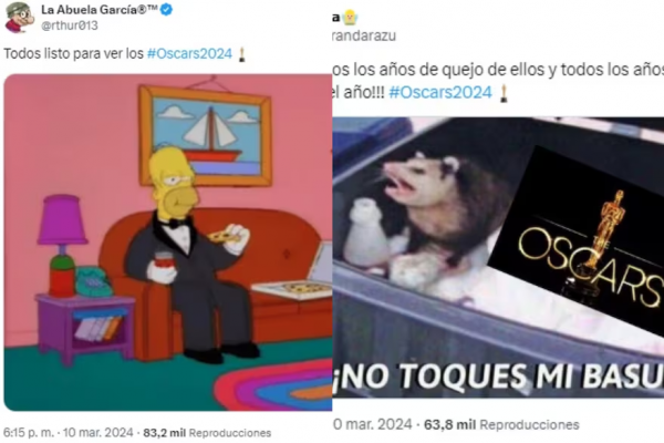 Los mejores memes de los Premios Oscar 2024