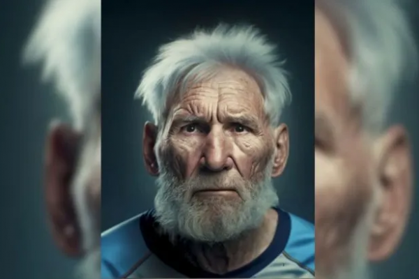 Cómo se verían Lionel Messi y otros jugadores a los 80 años, según la Inteligencia Artificial