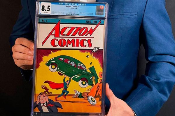 Un cómic de Superman, vendido en USD 6 millones, se conviertió en el más caro de la historia