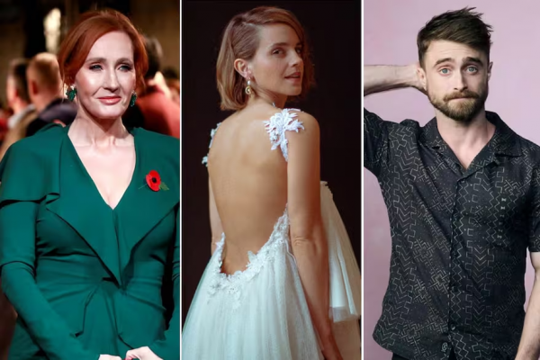 J.K. Rowling acusó a Daniel Radcliffe y Emma Watson de “querer erosionar los derechos de las mujeres”