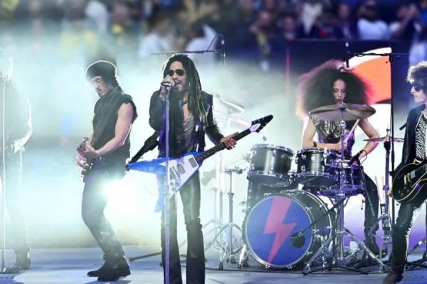 Mirá el video del show de Lenny Kravitz en la previa de la final de la Champions League