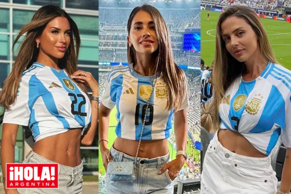La hinchada del amor: las mujeres que alientan y contienen a los jugadores de la Selección en la Copa América