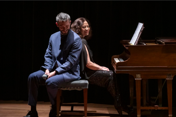 «L’Aéropostale»: Marcela Roggeri y Michel Noher en el Palacio Libertad