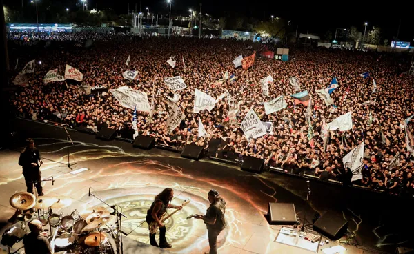 La Renga donó la recaudación de su show solidario al Hospital Leónidas Lucero de Bahía Blanca