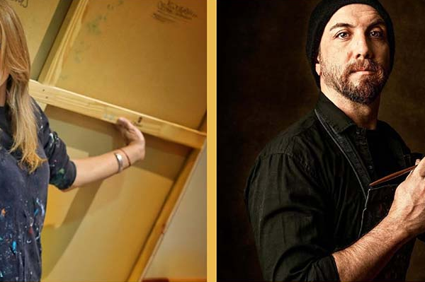 El dilema de la mirada, Paula Rivero y Ricardo Celma entre la figuración y la abstracción
