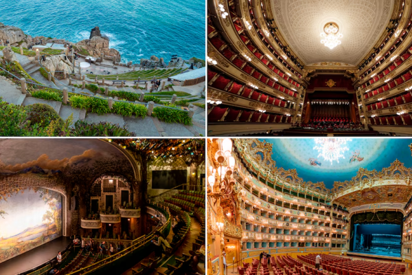 Los 7 teatros más bellos e icónicos del mundo que sobrevivieron al tiempo