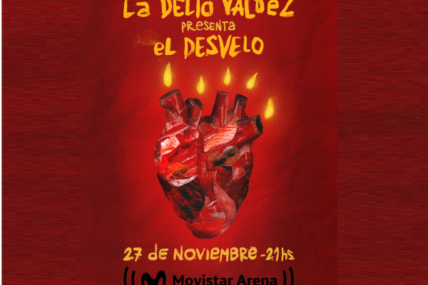 El Desvelo: el nuevo disco de La Delio Valdez llega al Movistar Arena