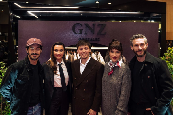 Con la presencia de su embajador, Chino Darín,GNZ GONZALEZ presentó su nueva colección Legado