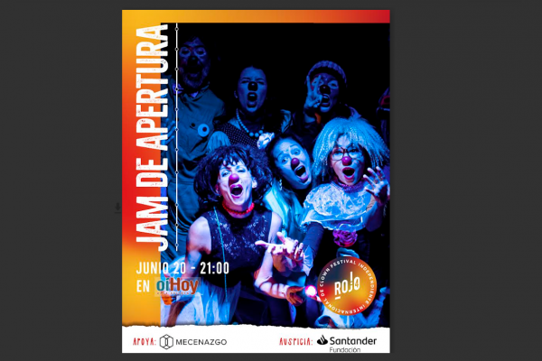 Llega la 4ta. edición de Rojo, Festival Independiente Internacional de Clown en Buenos Aires