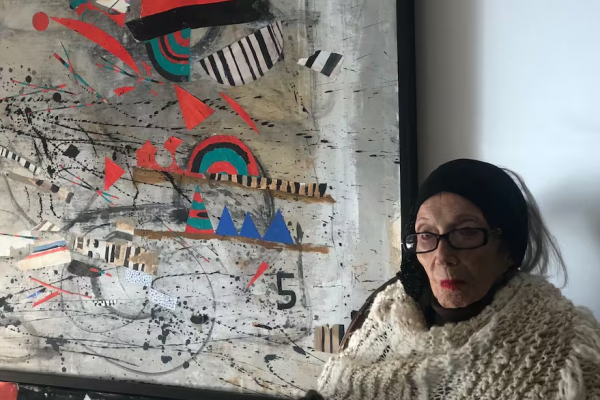 Ides Kihlen cumple 108 años y es la pintora en actividad más longeva del arte argentino