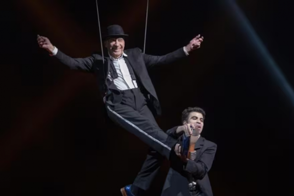 Alberto Cormillot debutó en el circo a los 86 años