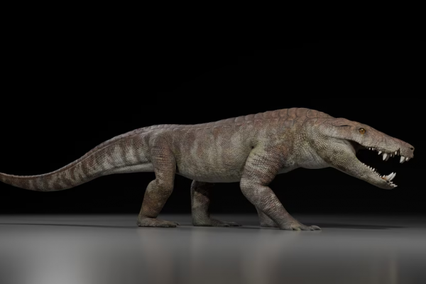 Descubrieron un poderoso pariente de los cocodrilos modernos que convivió con los dinosaurios en la Patagonia
