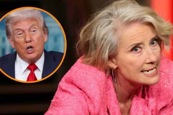 La historia detrás de la insólita llamada de Donald Trump a Emma Thompson en los 90: “Buscaba una buena divorciada”