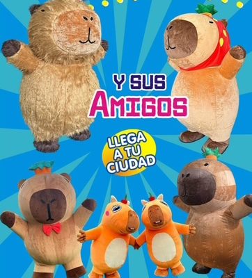 El Club de los Capibaras, el genial musical infantil, sigue su recorrida por nuestro país