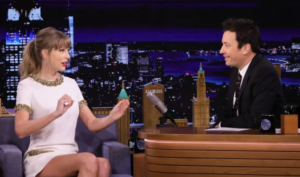 Taylor Swift presentó su nuevo disco en «The Tonight Show Starring Jimmy Fallon»