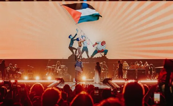 Con Gorillaz, Annie Lennox, Brian Eno y más, el concierto «Together for Palestine» recaudó una cifra millonaria para Gaza